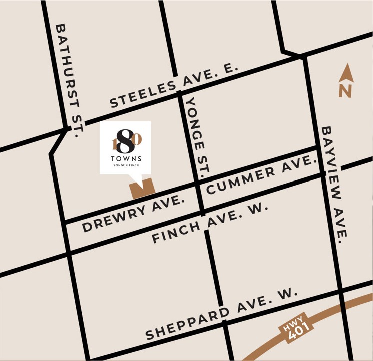 180 Towns In Toronto | Yonge & Finch | Prices & Floor Plans