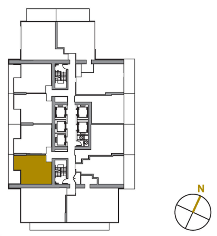 3 Concord Cityplace Wy, Toronto - Concord Canada House Condos 2 Lower Plan 12 Key Plan
