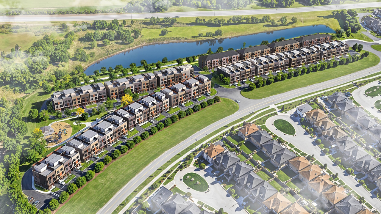 Townhomes of Little Rouge, Markham, by Camcos & Milborne