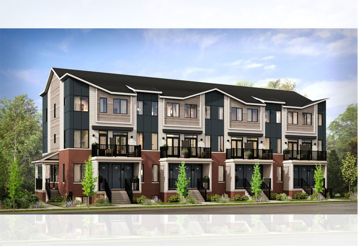 Arbor West Homes 独立模型的外观