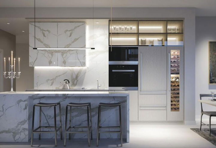 Penthouse Party Room with Private Dining at 11YV Condos