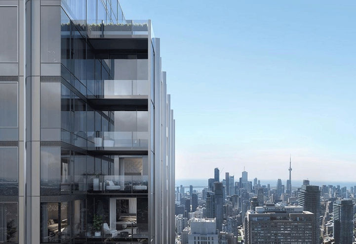Private Balconies at 11 YV Condos