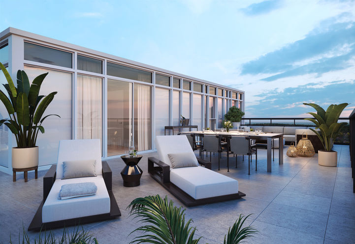 Maxium Condos 私人户外露台