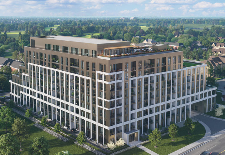 The Unionville Condos Exterior View of Resident Entrance