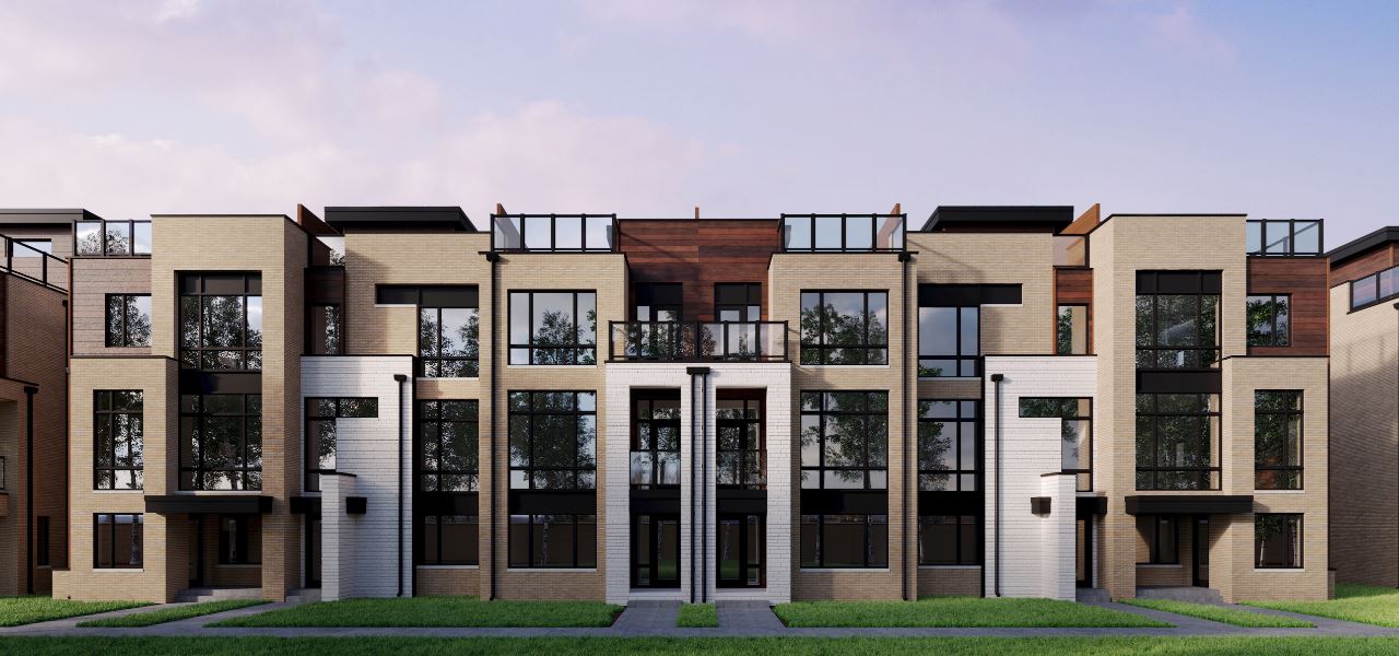 Exterior photo of The Towns on Bayview - Phase 2