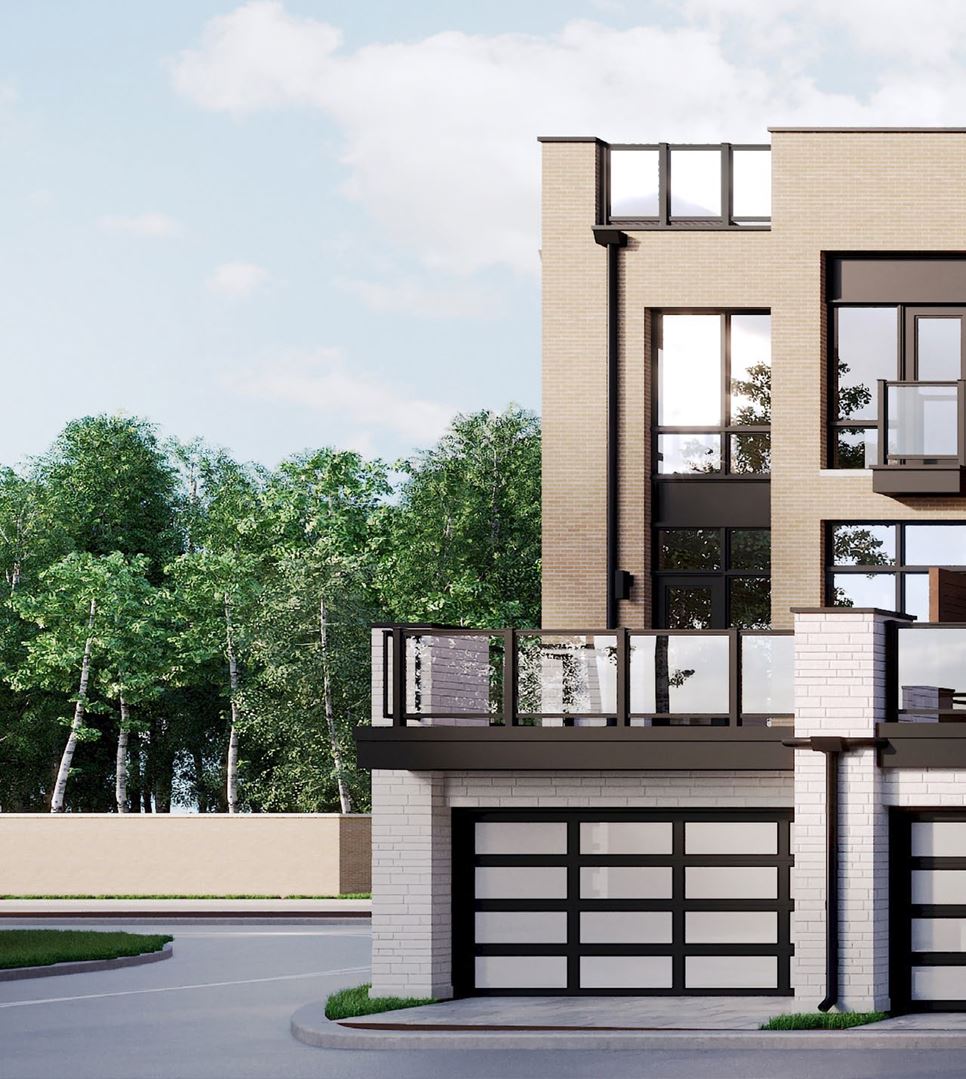 Exterior photo of The Towns on Bayview - Phase 2