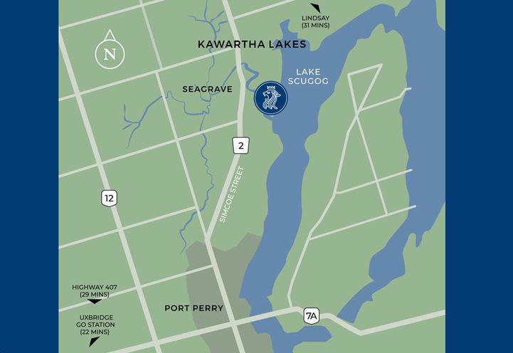 Courts of King‘s Bay Map View of Project Location
