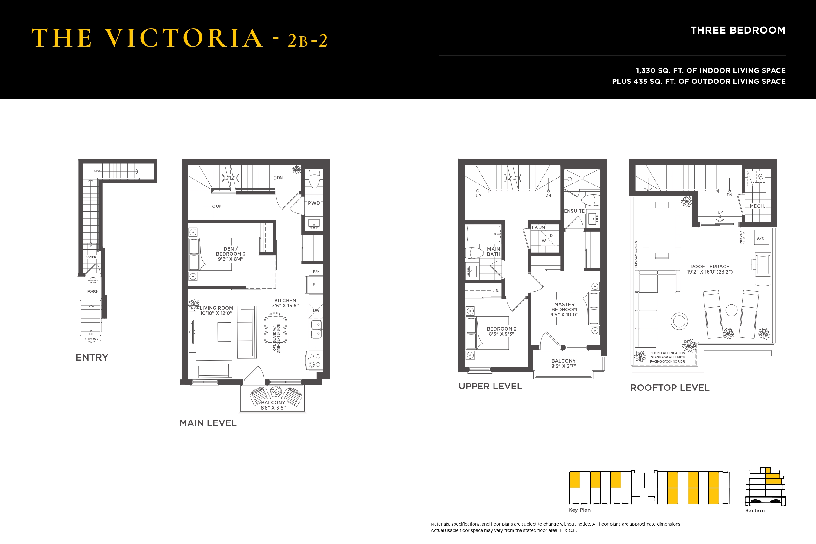 Floor plan of Victoria