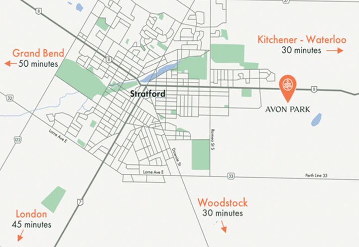 Avon Park Homes Map View of Project Location