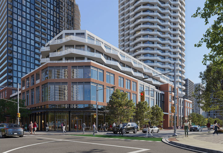 Bravo Condos 大堂礼宾部和休息区的 Encore