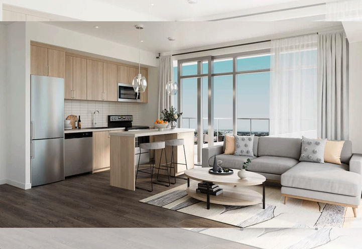 88 James Condos Suite Interior View