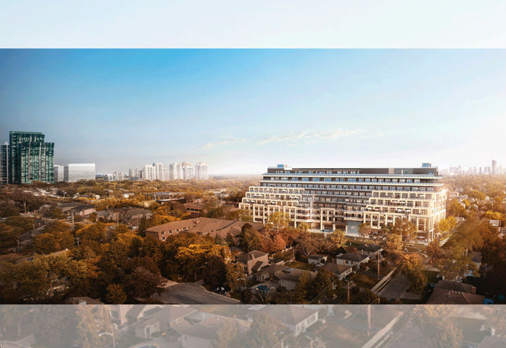 Addington Park Condos View of Outdoor Terraces