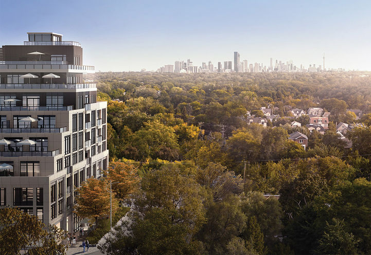 Addington Park Condos Outdoor Terrace