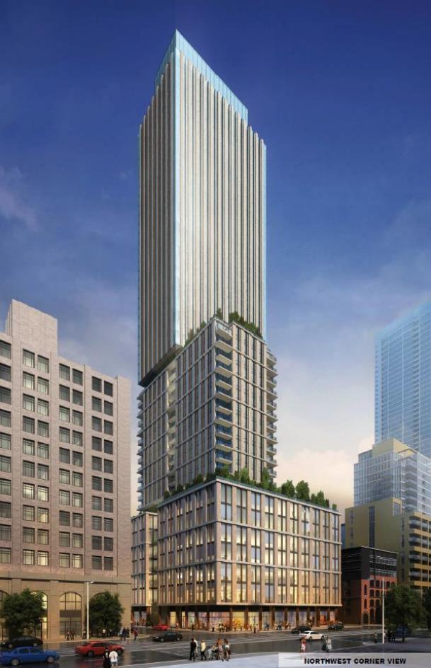 Exterior photo of 101 Spadina