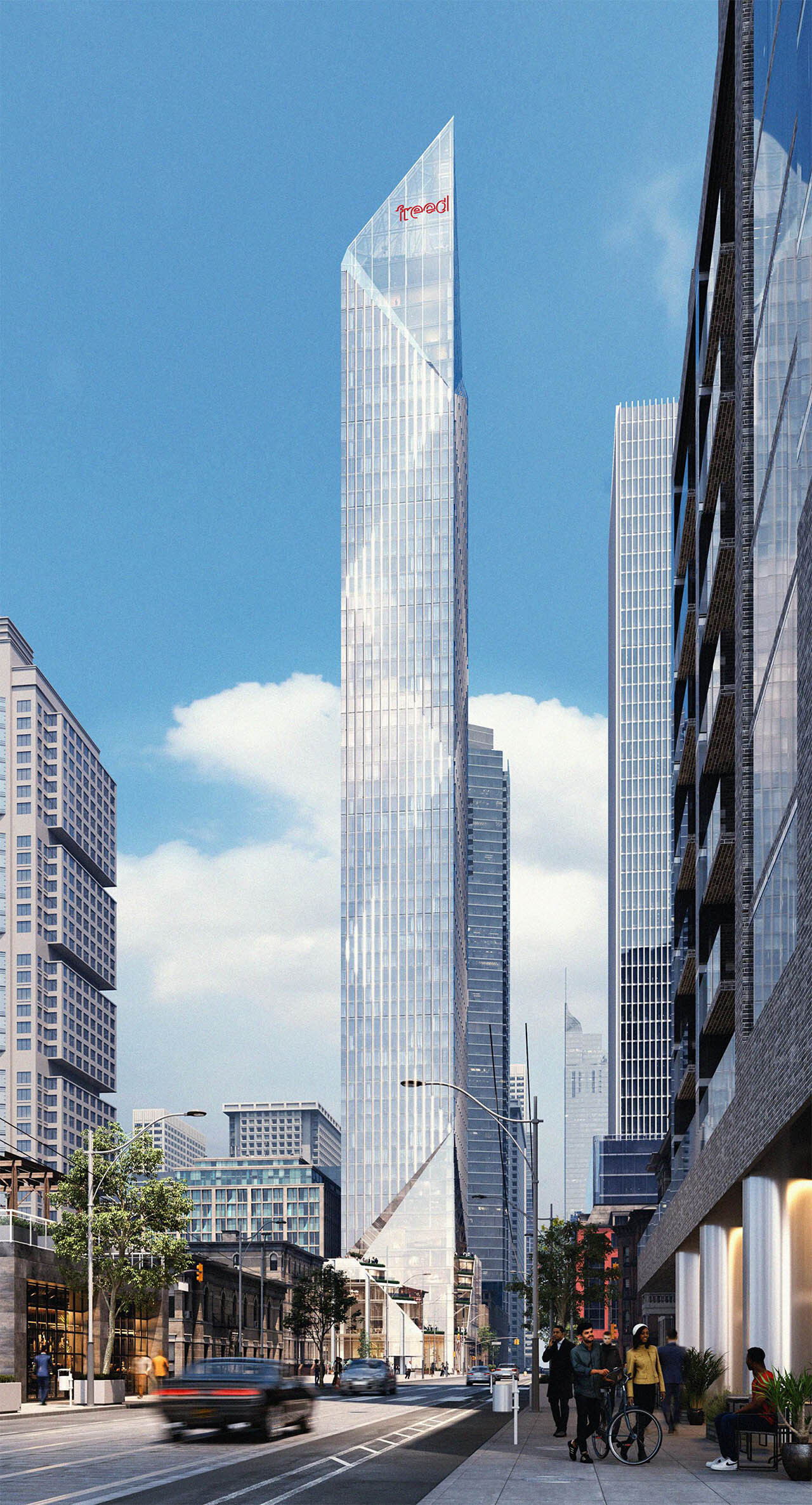 240 Adelaide West, Toronto, designed by AS + GG Architecture for Freed Developments