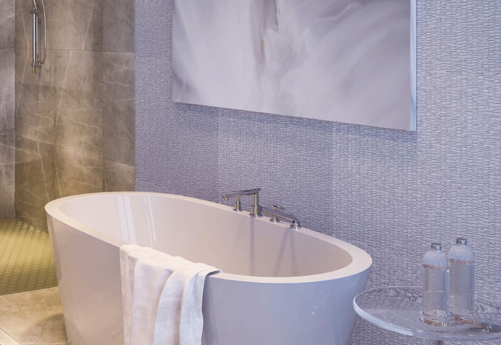 Bathroom at Eleven Altamont Towns