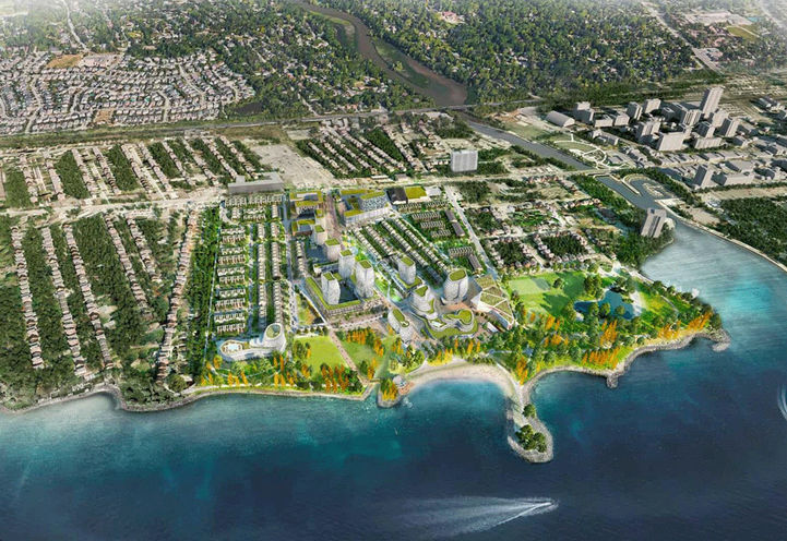 Brightwater Towns-Aerial View