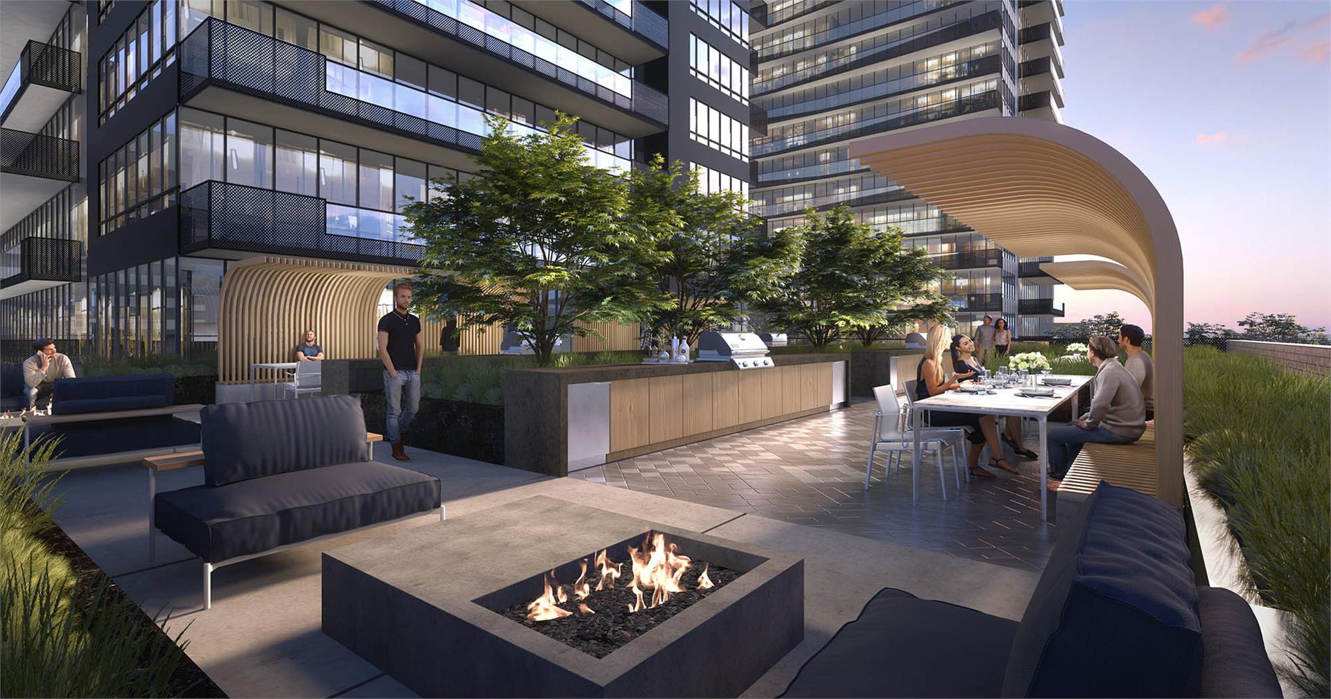 Exterior photo of Line 5 South Condos