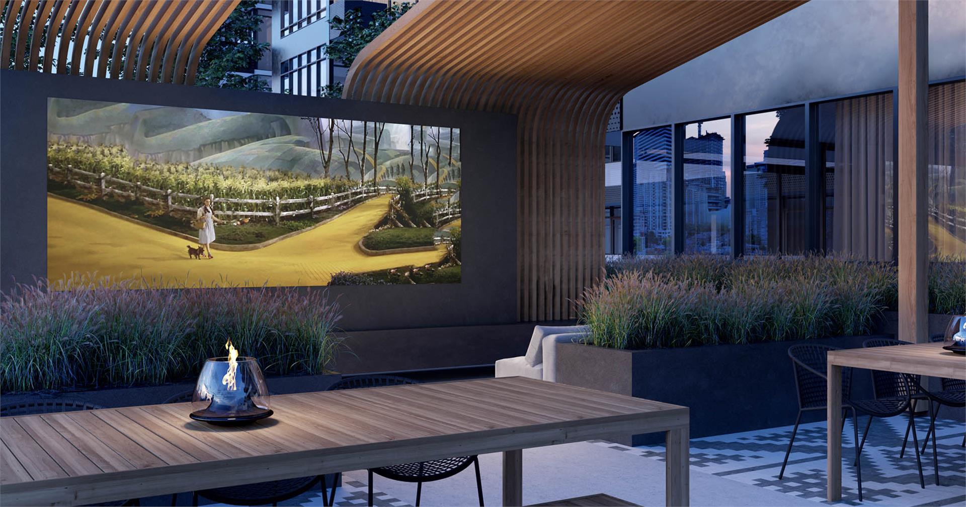 Exterior photo of Line 5 South Condos