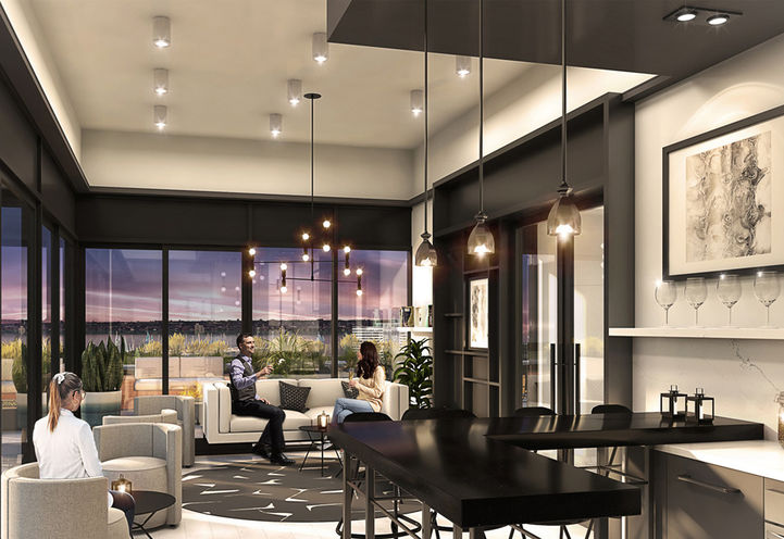 No. 35 Plains Road Condos Party Lounge