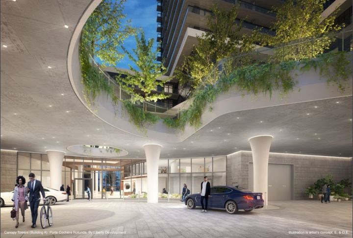 Exterior photo of Canopy Towers
