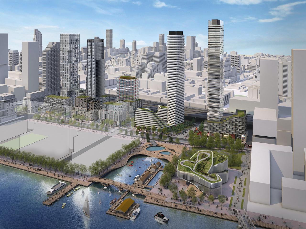 Quayside, Vision rendering by Standard Practice for Waterfront Toronto