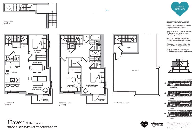 Floor plan of Haven