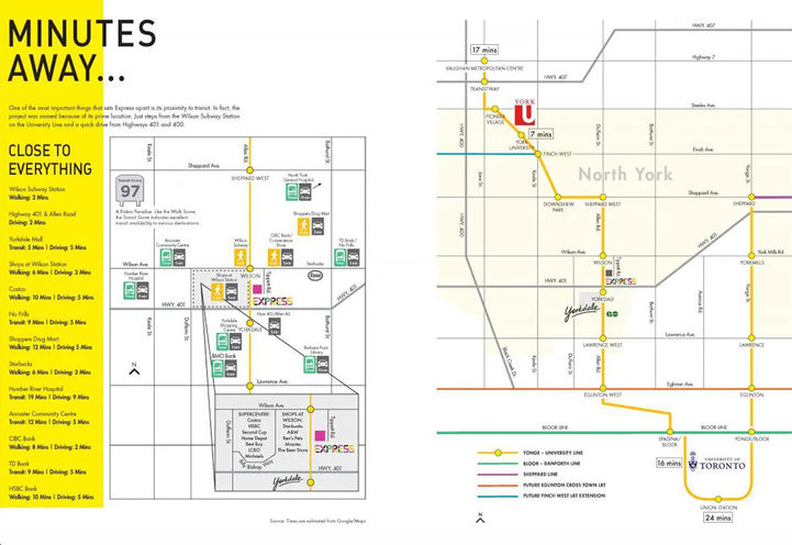 Site Location of Express Condos 2
