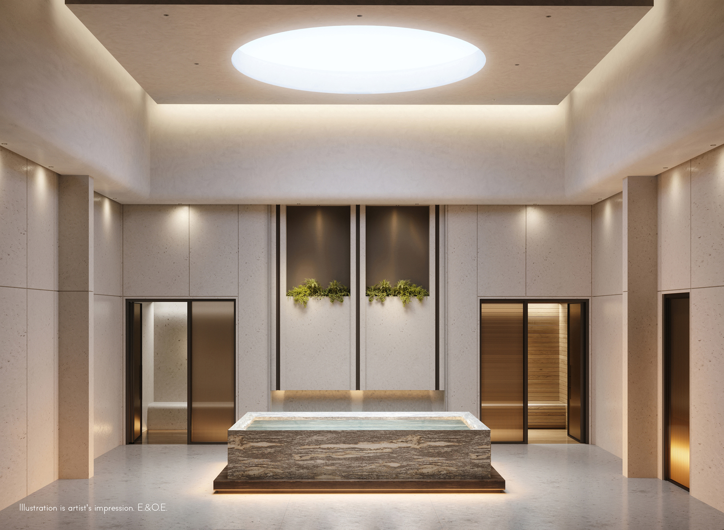 Interior photo of South Forest Hill Residences
