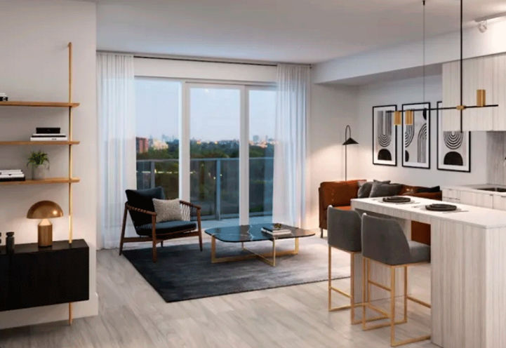 Both Towers of Express Condos by Malibu Investments Inc.