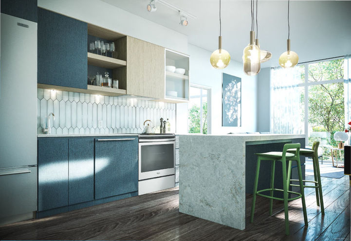 Kitchen at Distrikt Trailside Towns