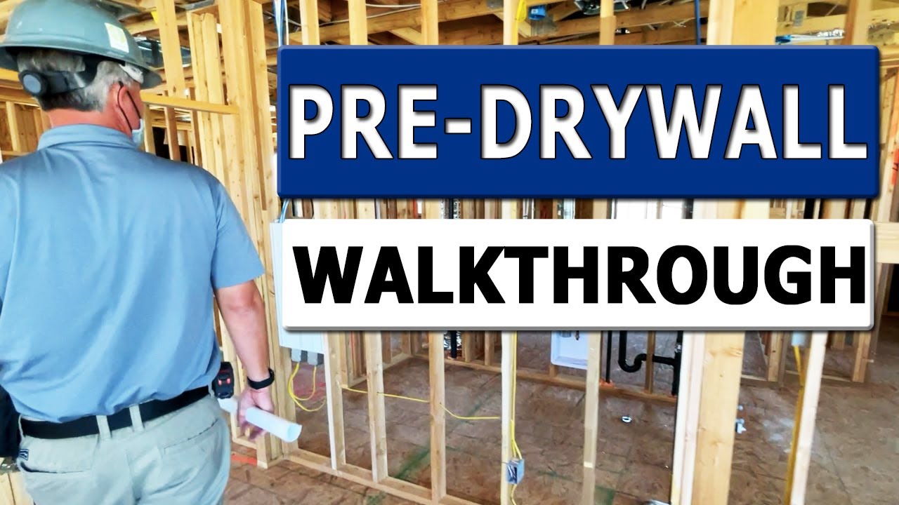 What to Know - Pre DryWall Inspection on a New Construction Home | New Homes Las Vegas - YouTube