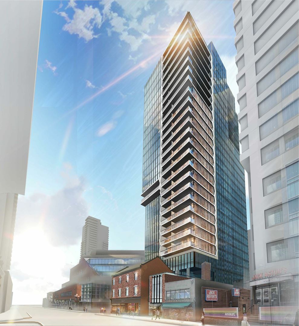 Exterior photo of Adagio Condos
