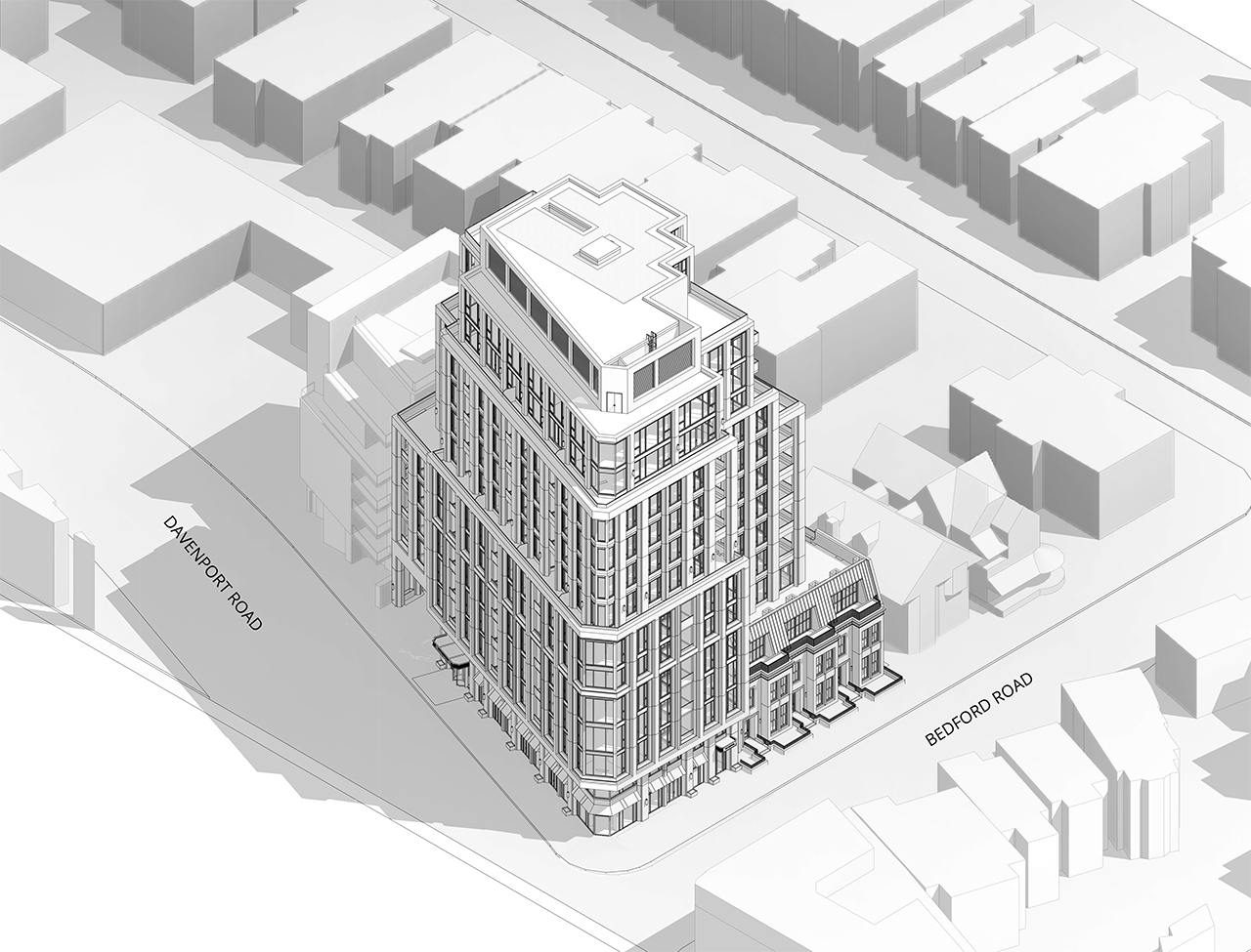 The Bedford at 287 Davenport, designed by AUDAX for Burnac