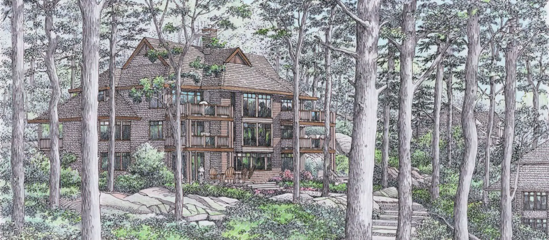 Exterior photo of Treetops at Hidden Valley