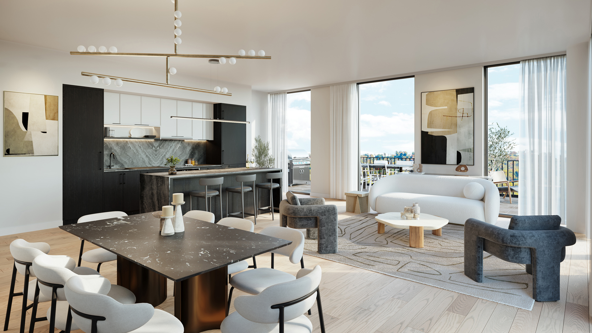 Interior photo of South Forest Hill Residences