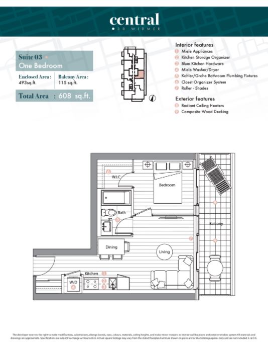 Floor plan of 4603