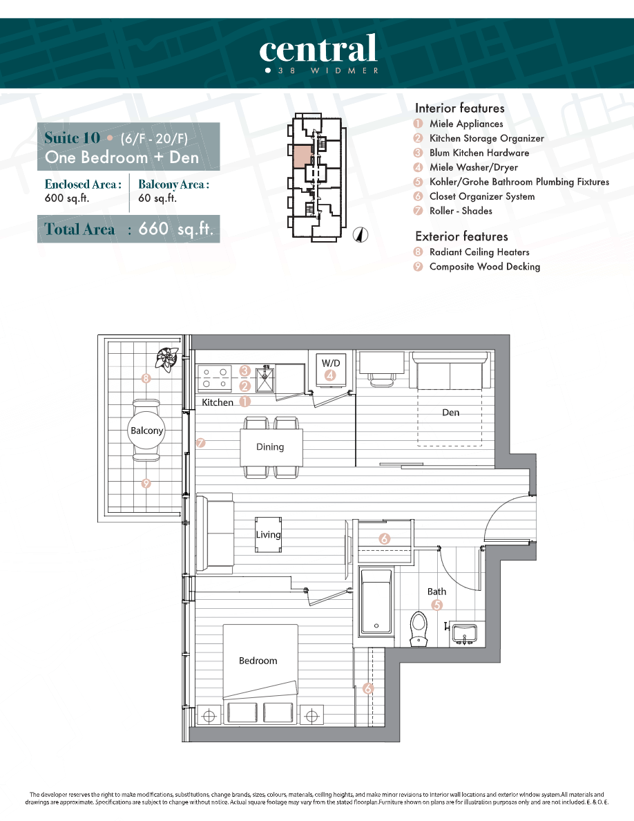 Floor plan of 4210