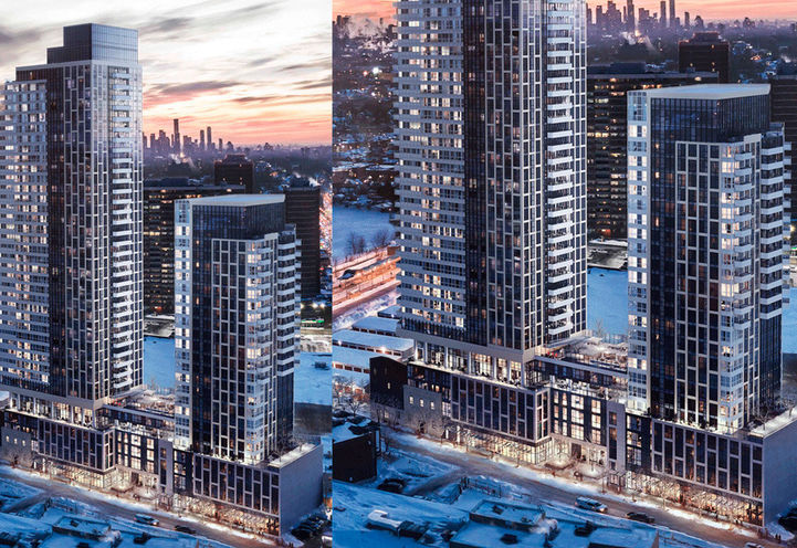 D'or Condos by Fernbrook & Cityzen 在中心和巴瑟斯特的未来位置
