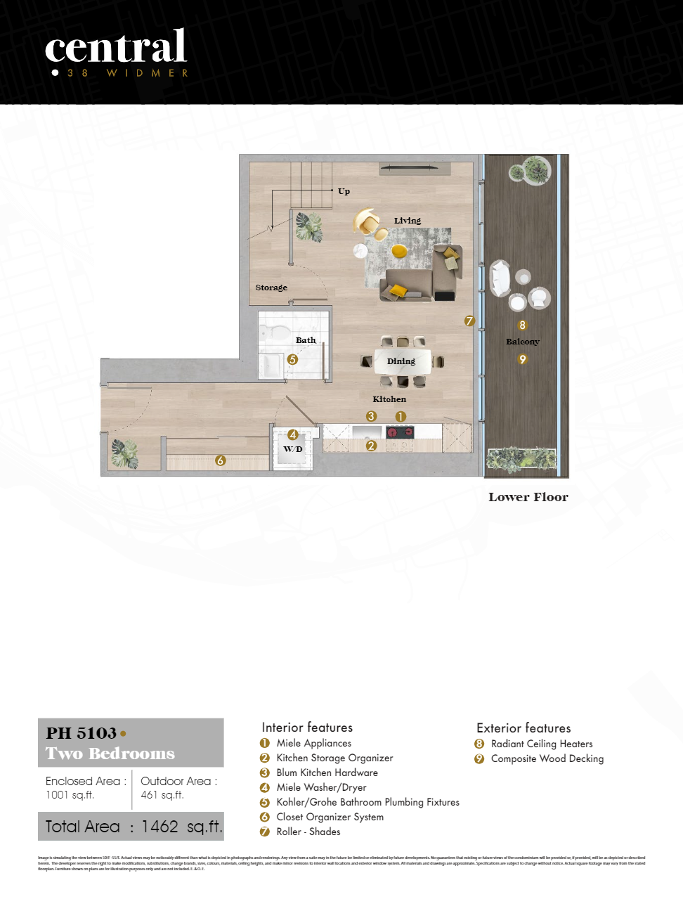 Floor plan of 5103