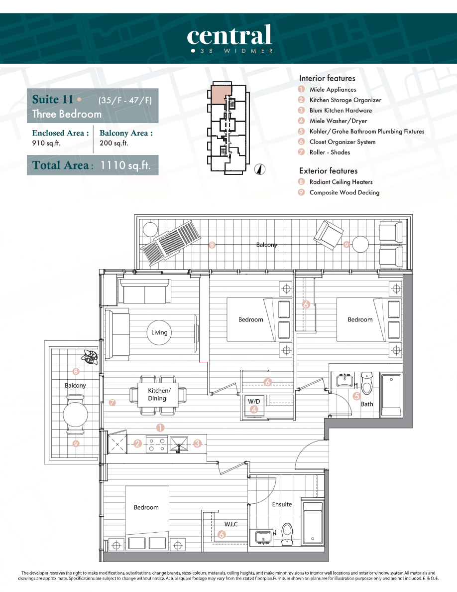Floor plan of 5011