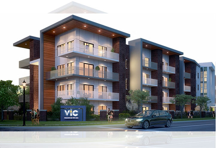 The Vic Condos Hero Shot of Building Exteriors