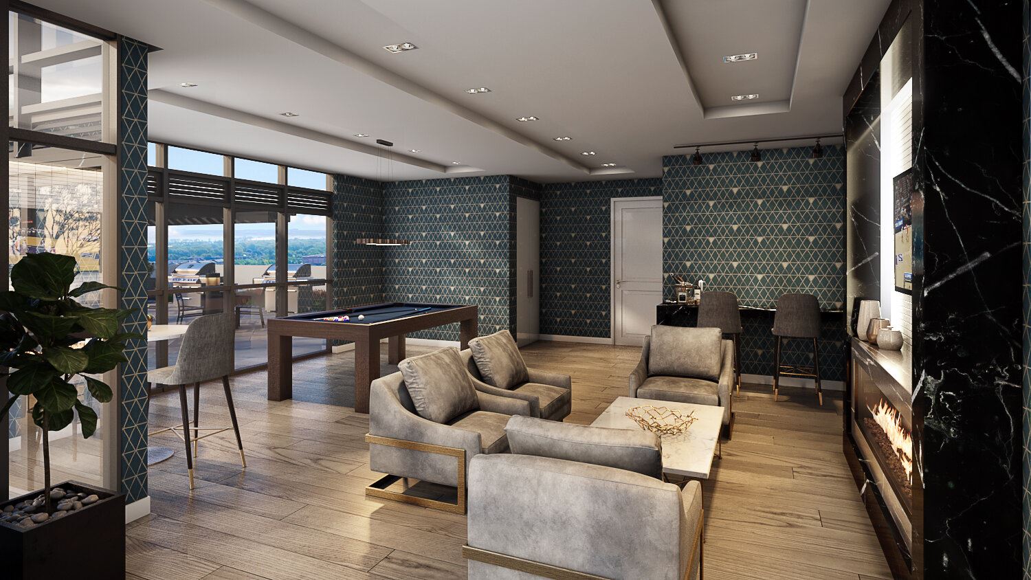 Interior photo of FOURME Condos