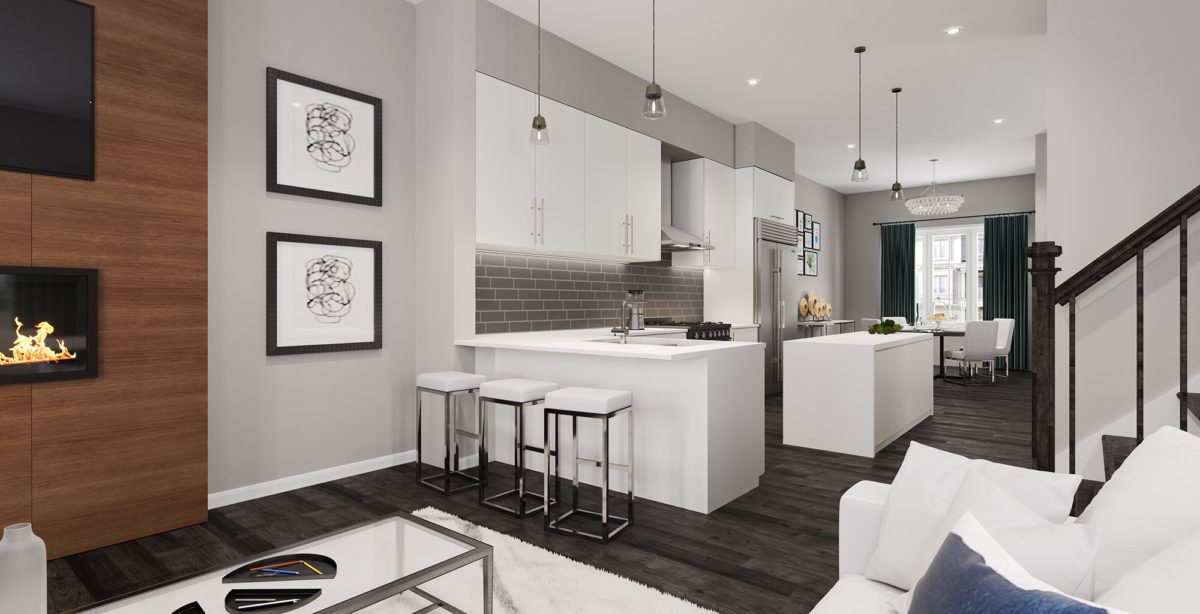 Interior photo of The Ridge at River Mill