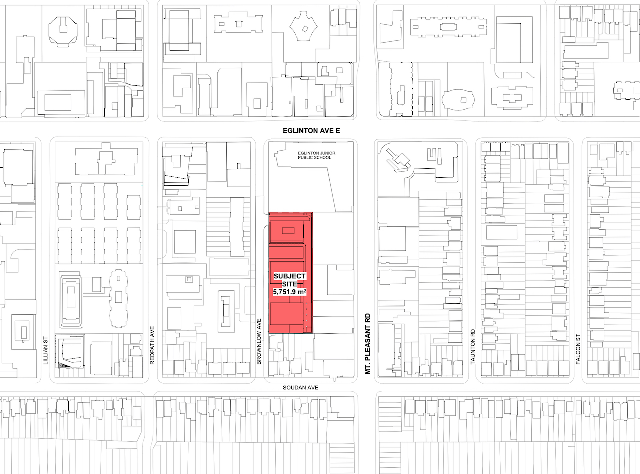 多伦多布朗洛大道 61 号。 由 Turner Fleischer Architects Inc. 为 Menkes Brownlow Inc. 设计