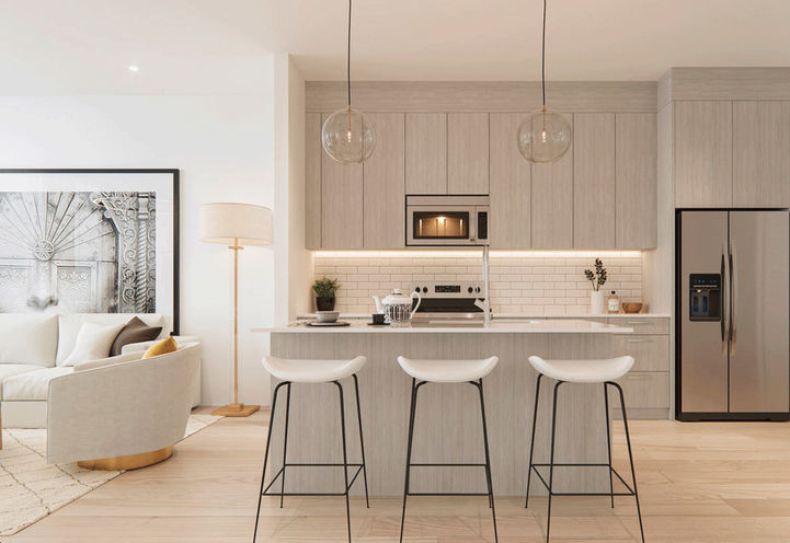 The Arthur Cityscape Condos Kitchen Interior