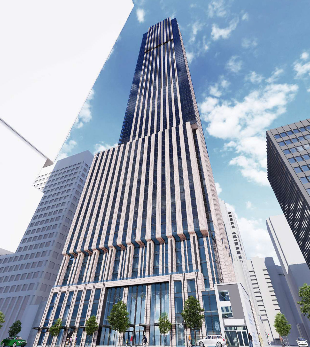 83- 95 Bloor West, Toronto, designed by IBI Group for Parallax Investment Corporation
