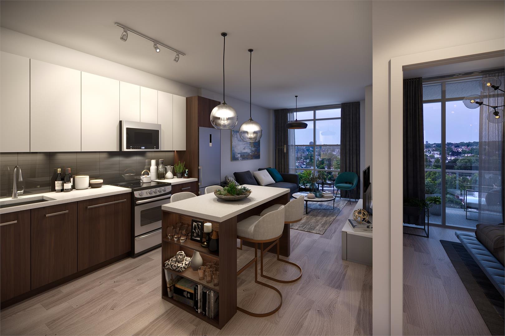 Interior photo of Scout Condos