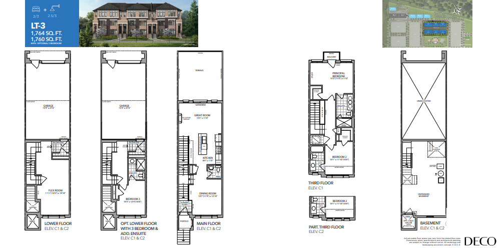 Floor plan of Lot D-27
