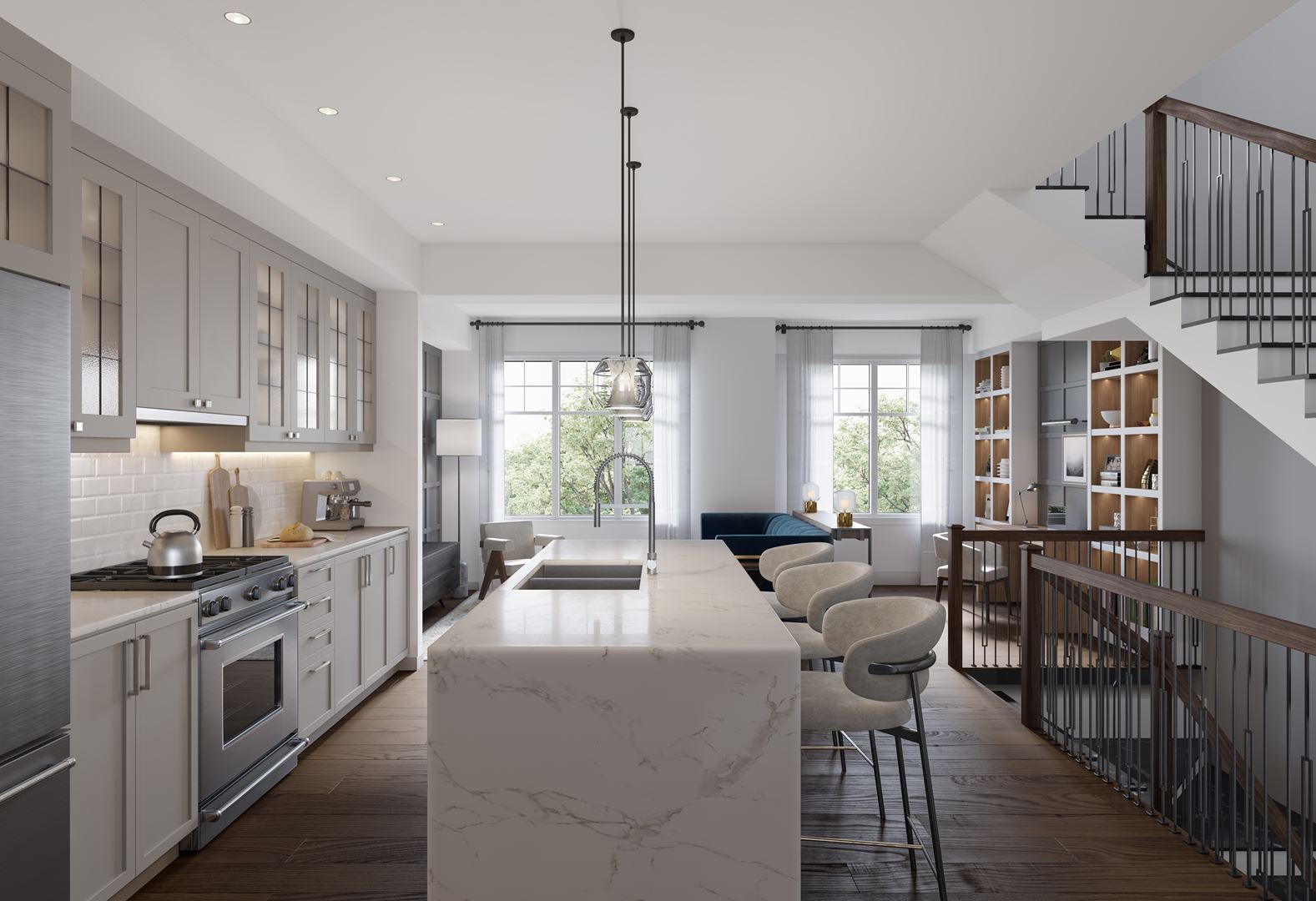 Interior photo of Queens Lane
